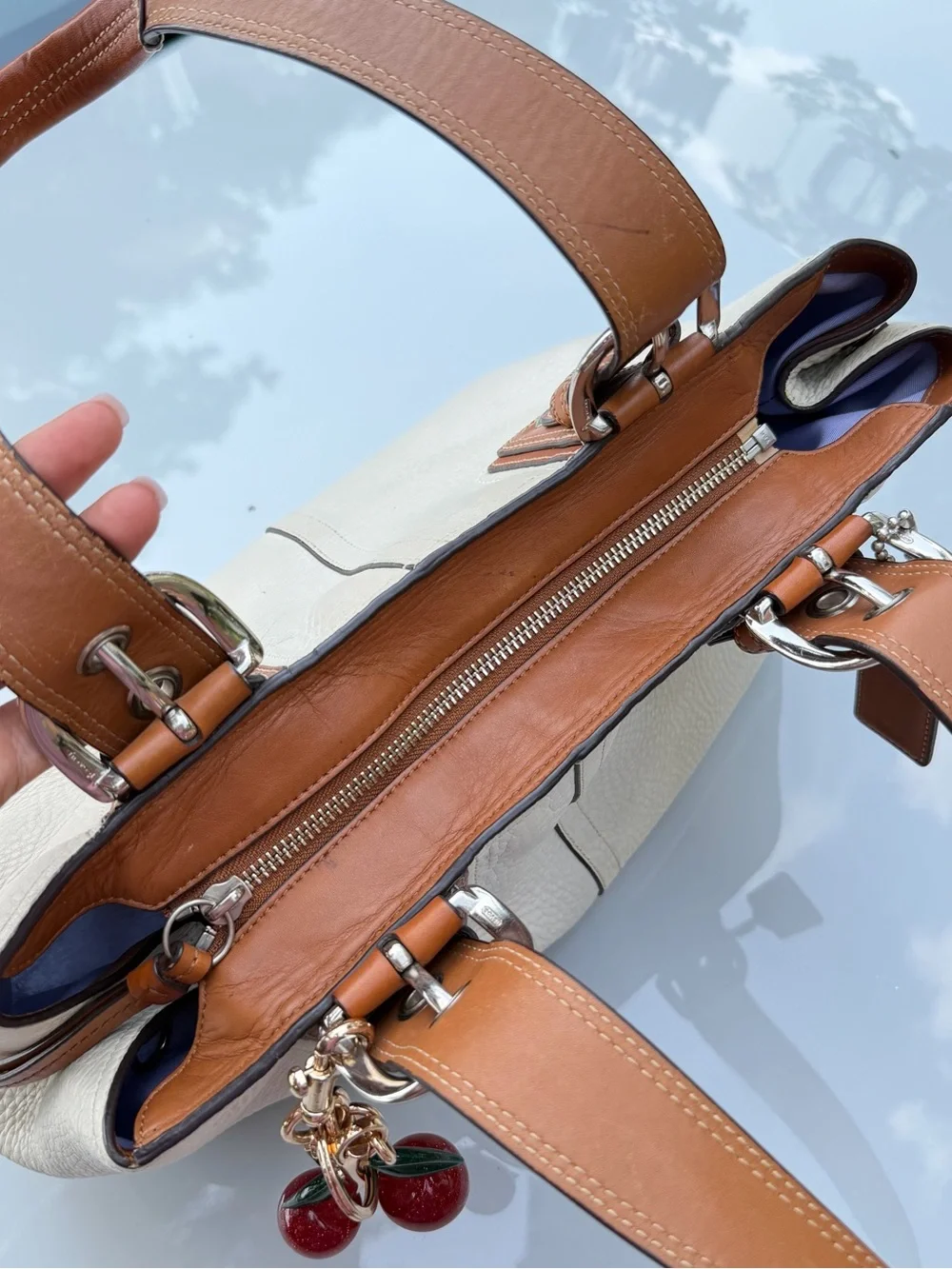 Coach Soho Purse + Wallet Set 🤎🤍